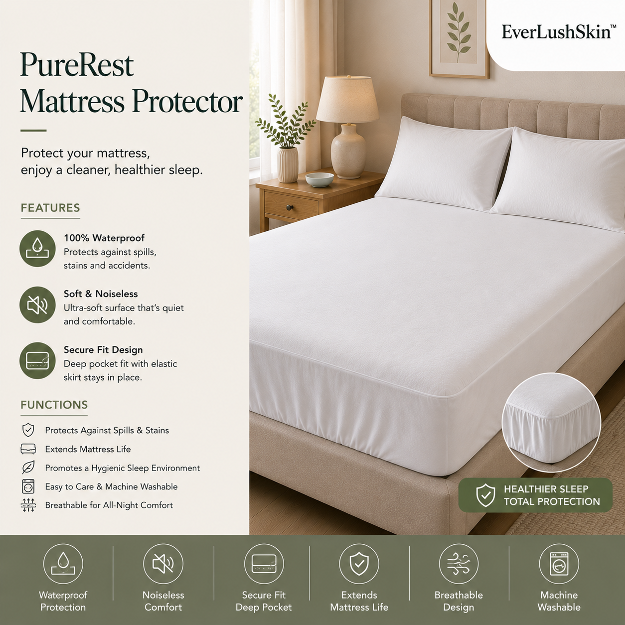 PureRest Mattress Protector